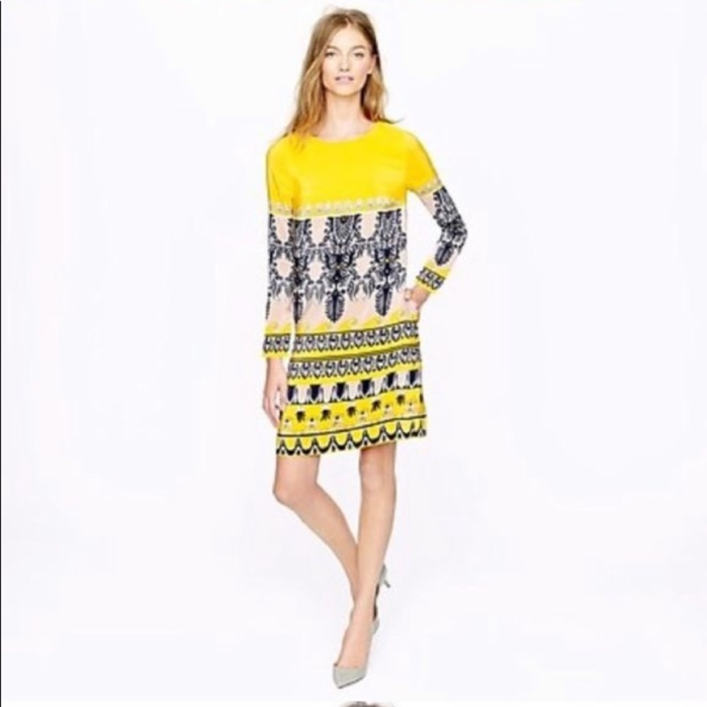 Jcrew silk dress
